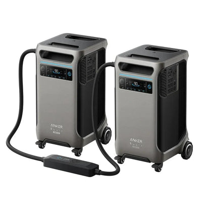 Anker SOLIX 2×F3800 Plus Power Station + Double Power Hub