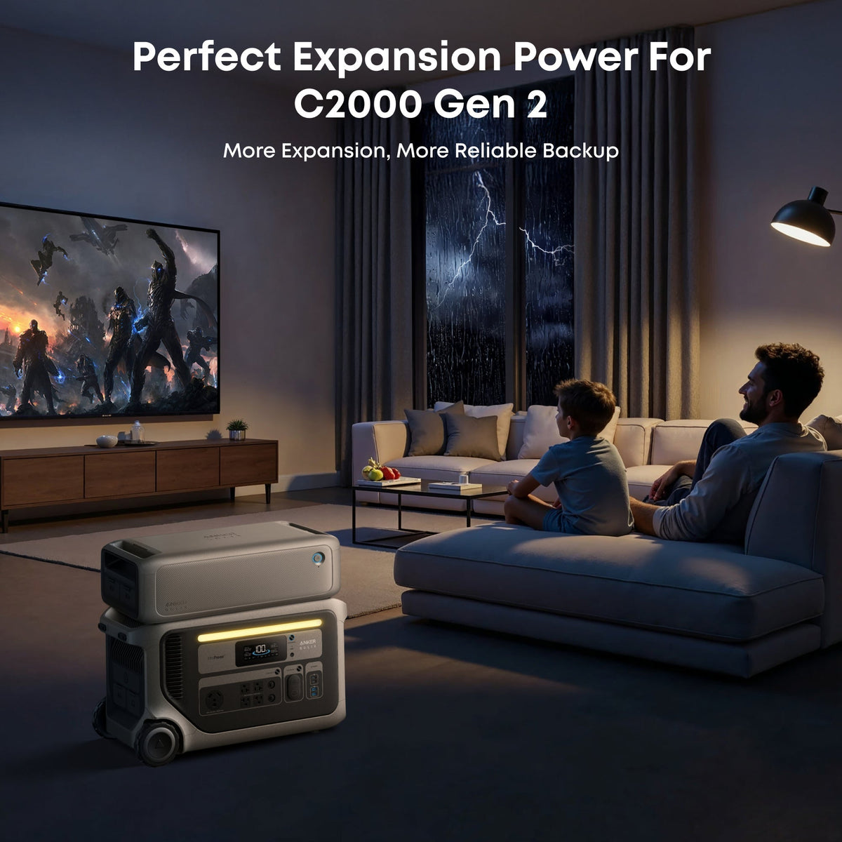 Anker SOLIX BP2000 Gen 2 Expansion Battery – 2,048Wh Add-On