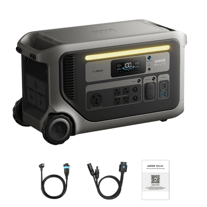 Anker SOLIX F3800 Portable Power Station – 3,600W Home Backup