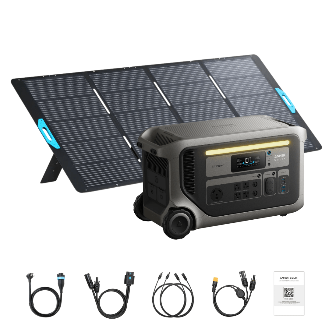Anker SOLIX F3000 Solar Generator + 400W Solar Panel Kit