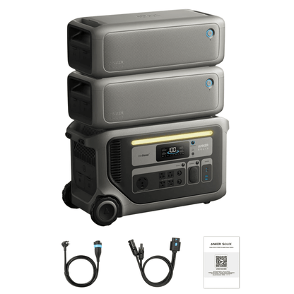 Anker SOLIX F3800 Solar Generator with Expansion Batteries