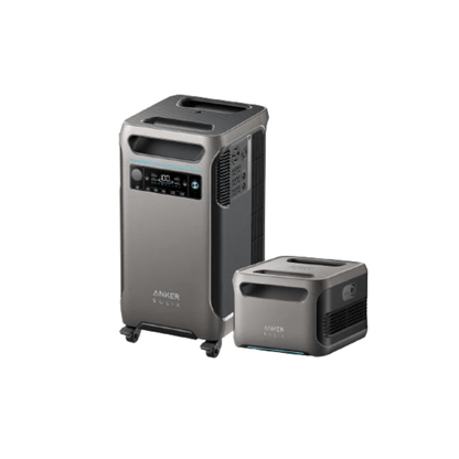 Anker SOLIX F3800 + Expansion Battery | 7680Wh, 6000W Power