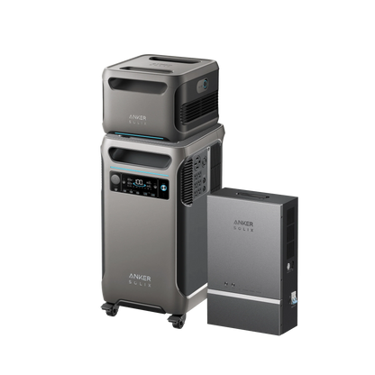 Anker SOLIX F3800 Portable Power Station + Expansion Battery Kit