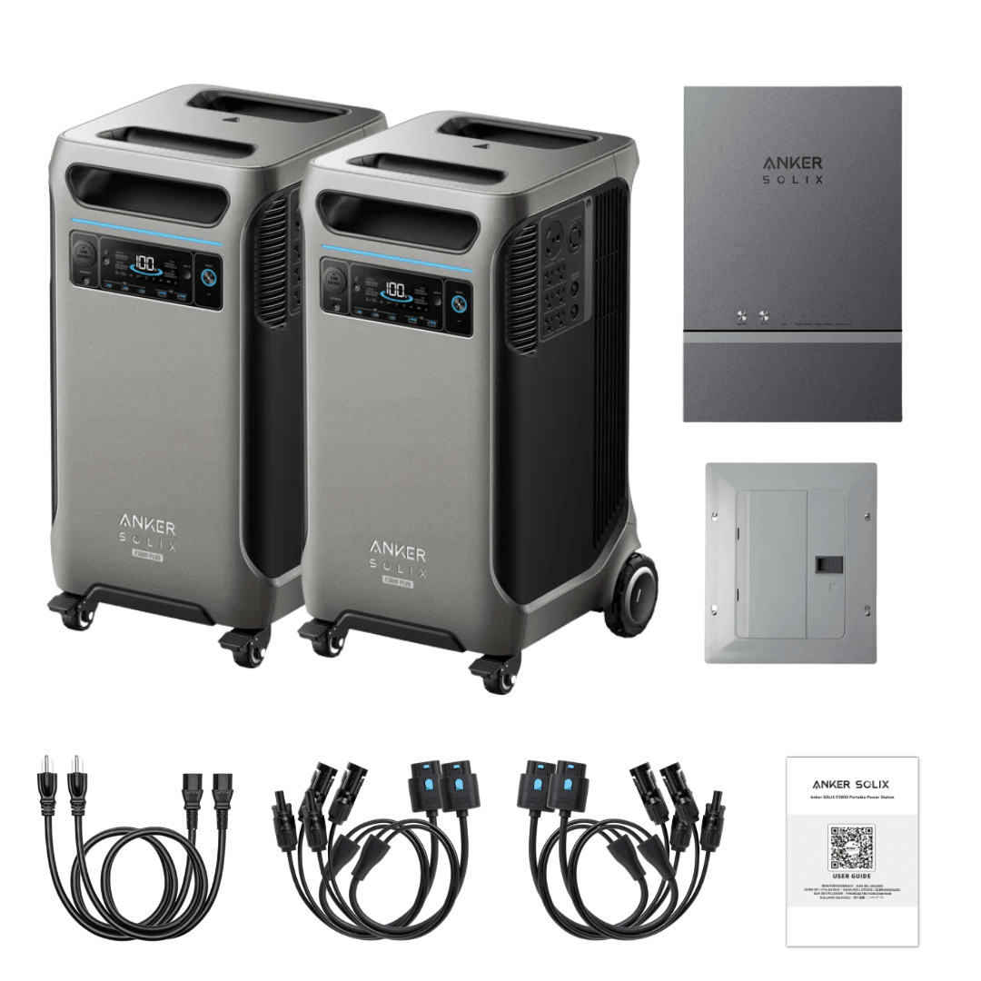 Anker SOLIX F3800 Plus Portable Power + Smart Home Power Kit