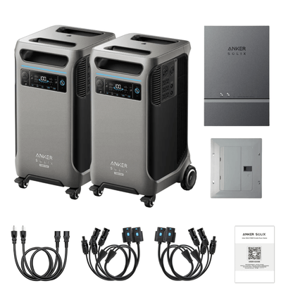 Anker SOLIX F3800 Plus Portable Power + Smart Home Power Kit