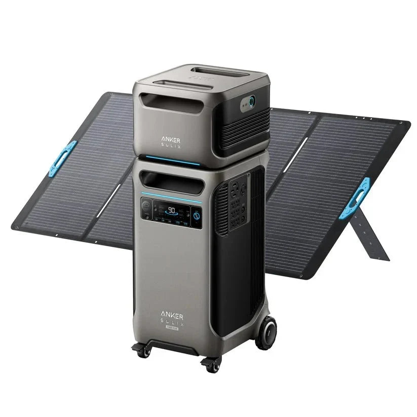 Anker SOLIX F3800 Plus Power Station + 400W Solar Panel Bundle