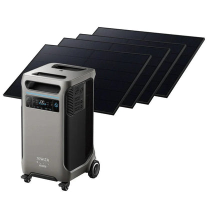 Anker SOLIX F3800 Plus Power Station + 440W Solar Panels