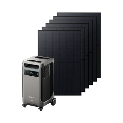 Anker SOLIX F3800 Plus Power Station + 440W Solar Panels