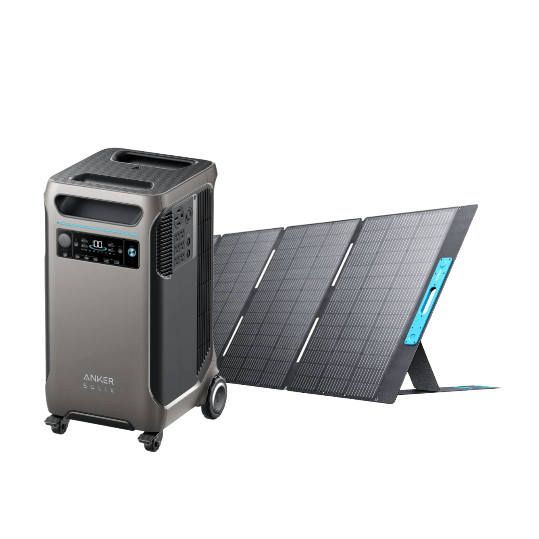 Anker SOLIX F3800 + 400W Solar Panels – Portable Power Station