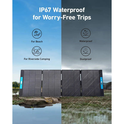 Anker SOLIX PS400 400W Portable Monocrystalline Solar Panel