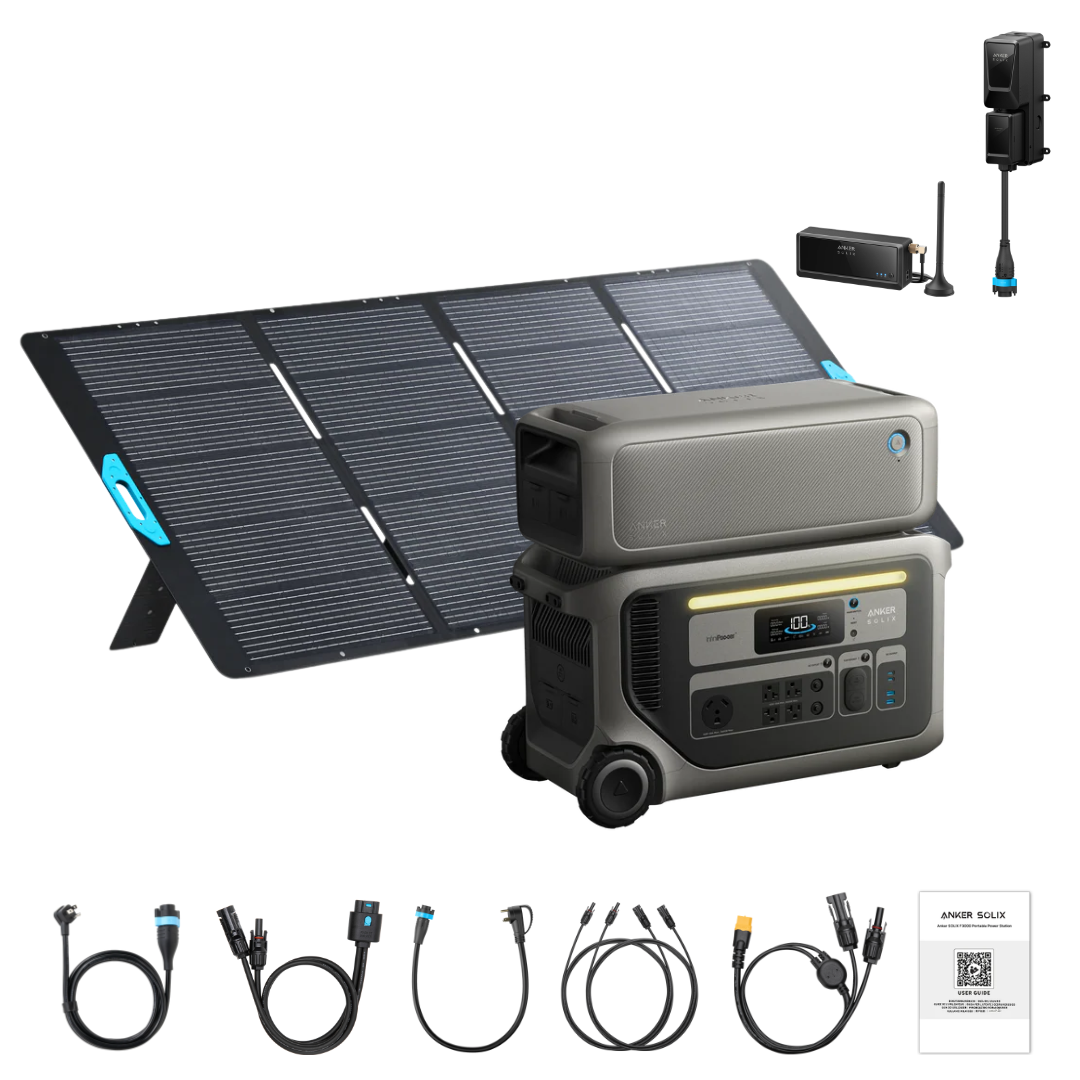 Anker SOLIX F3000 + Power Saver Kit