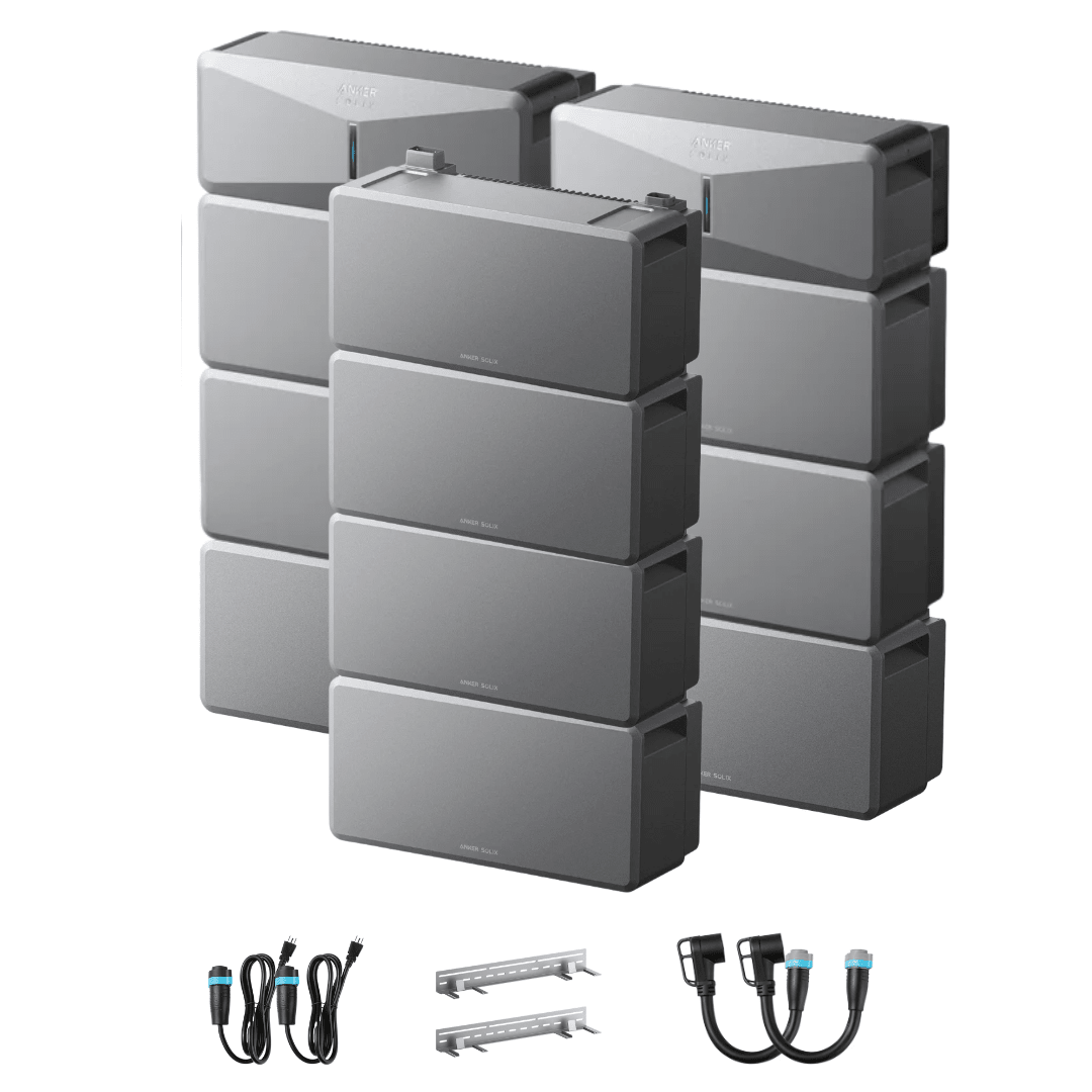 [Double Kit] Anker SOLIX E10 Whole Home Backup System | 12 kWh - 60 kWh LiFePO4 Batteries