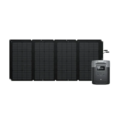 EcoFlow DELTA 2 Max + 160W Solar Panel | Expandable Solar Generator