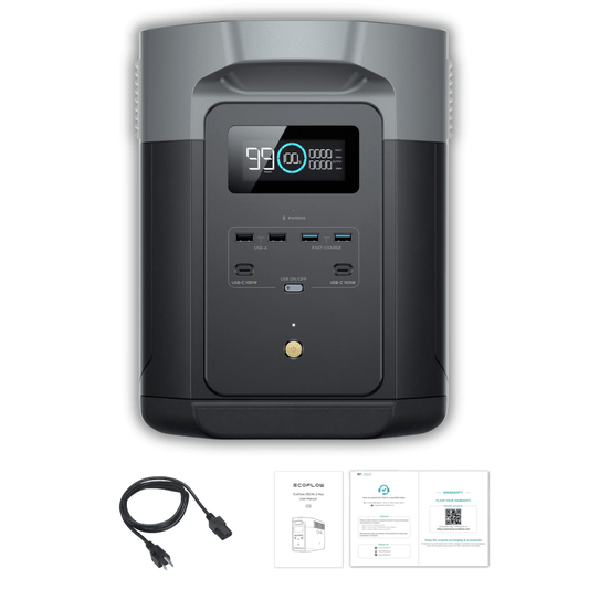 EcoFlow DELTA 2 Max 2048Wh Portable Solar Generator | LiFePO4