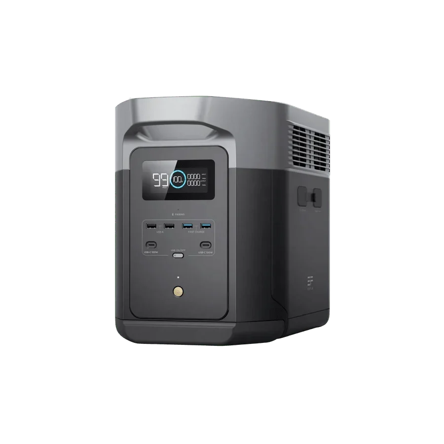 EcoFlow DELTA 2 Max + 220W Solar Panel | Expandable Power Station