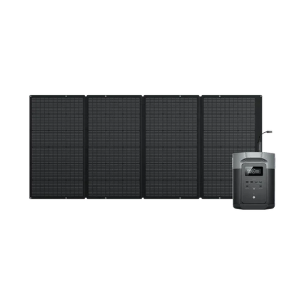EcoFlow DELTA 2 Max + 400W Solar Panel | Expandable Power Station