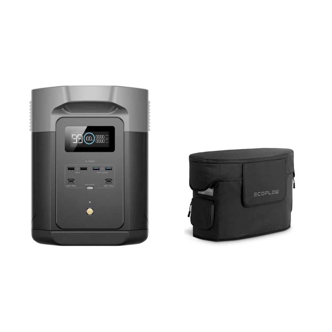 EcoFlow DELTA 2 Max Portable Power Station + Protective Bag
