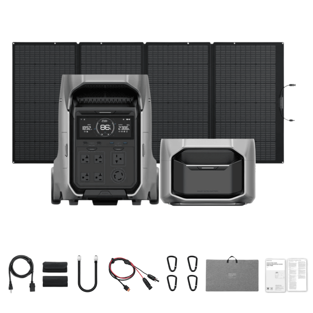 EcoFlow DELTA Pro 3 4096Wh 4000W Portable Power Station Solar Generator
