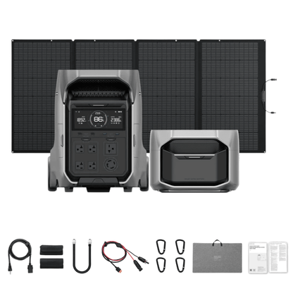 EcoFlow DELTA Pro 3 4096Wh 4000W Portable Power Station Solar Generator