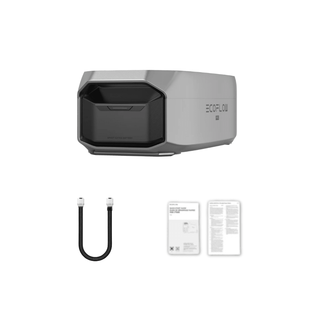 EcoFlow DELTA Pro 3 Smart Extra Battery – 4096Wh Expansion