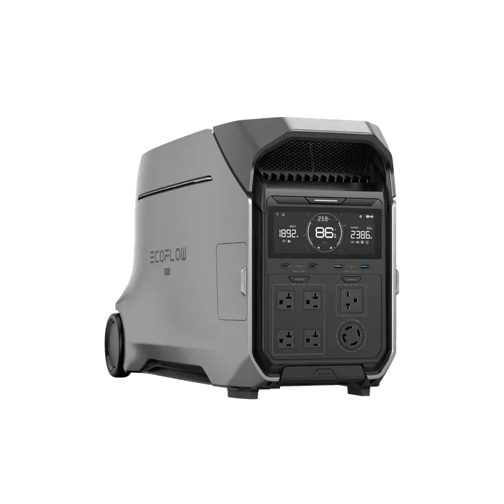 EcoFlow DELTA Pro 3 Solar Generator with 400W Solar Panels