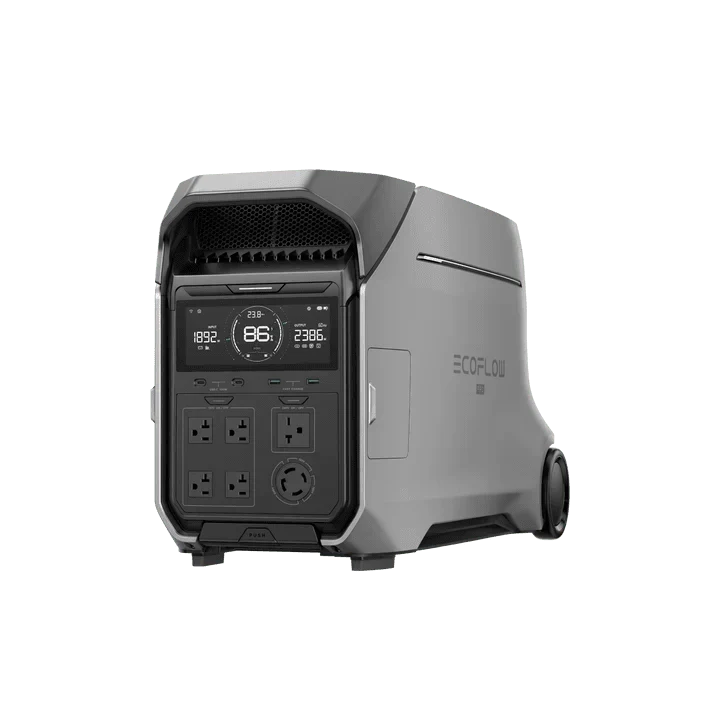 EcoFlow DELTA Pro 3 Solar Generator + Extra Batteries Bundle