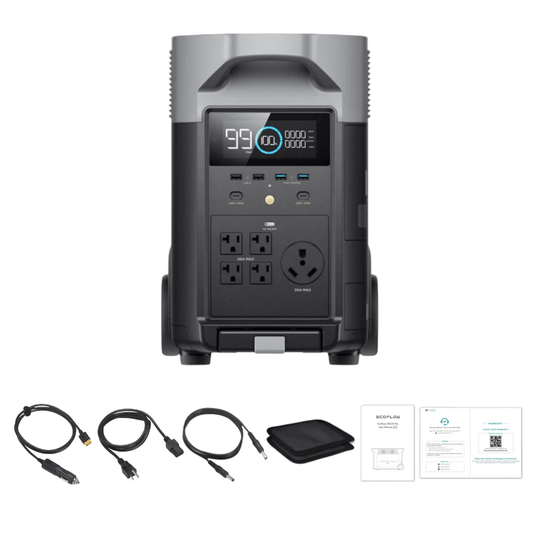 EcoFlow DELTA Pro 3600Wh Portable Power Station | 3600W Output
