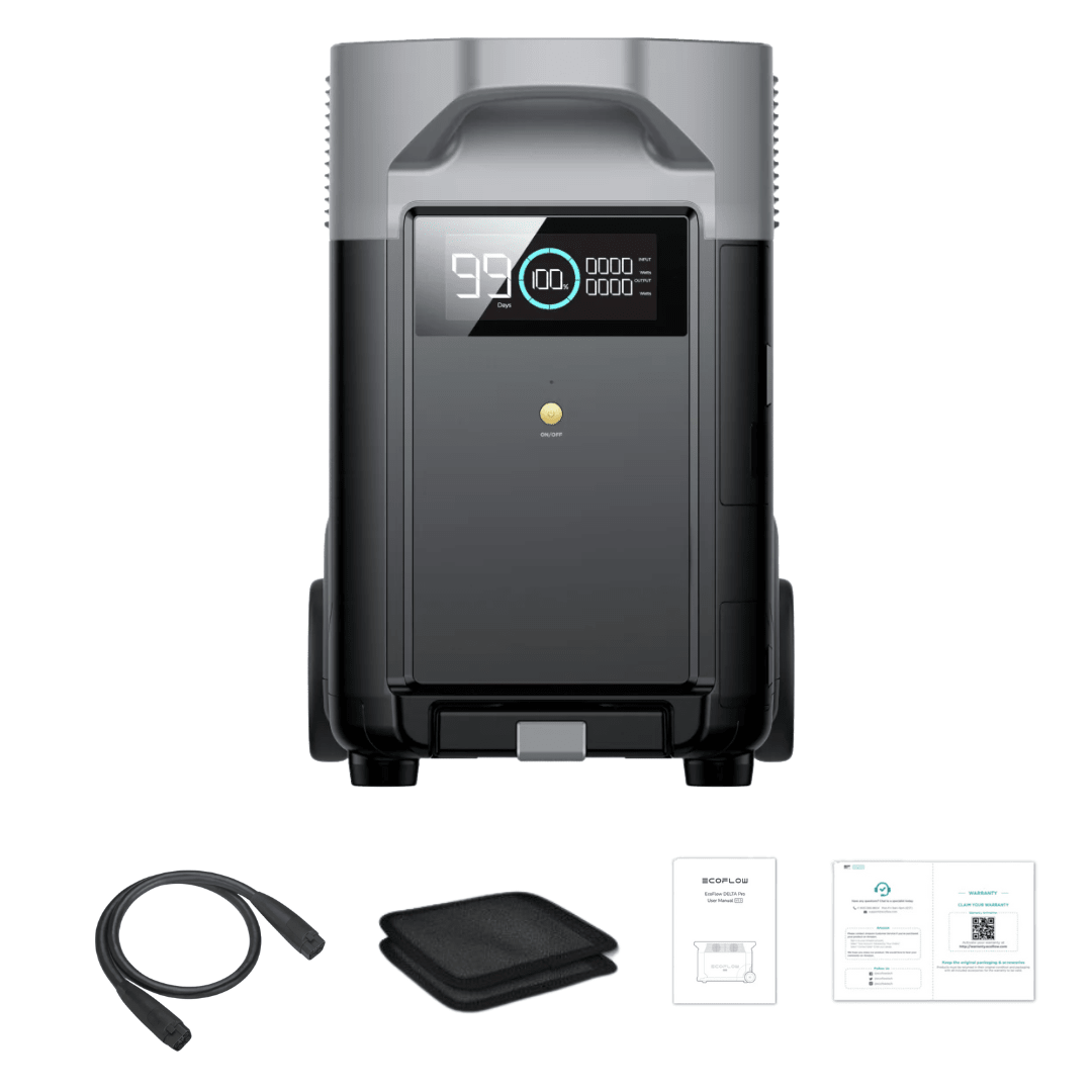 EcoFlow DELTA Pro Smart Extra Battery – 3600Wh Expandable