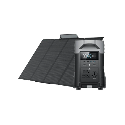 EcoFlow DELTA Pro + 400W Portable Solar Panels