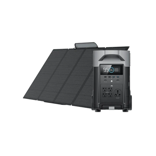 EcoFlow DELTA Pro + 400W Portable Solar Panels