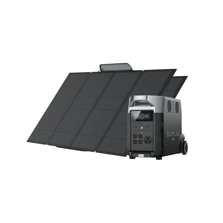 EcoFlow DELTA Pro + 400W Portable Solar Panels