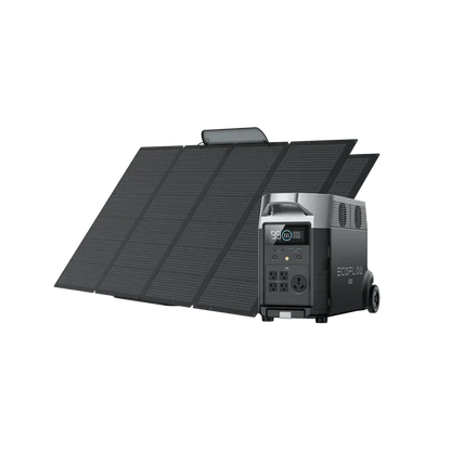 EcoFlow DELTA Pro + 400W Portable Solar Panels