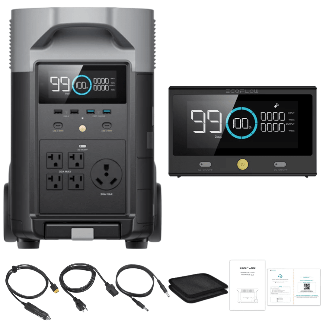 EcoFlow DELTA Pro Portable Power Station + Remote Control