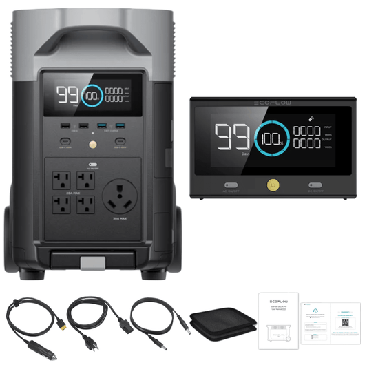 EcoFlow DELTA Pro Portable Power Station + Remote Control