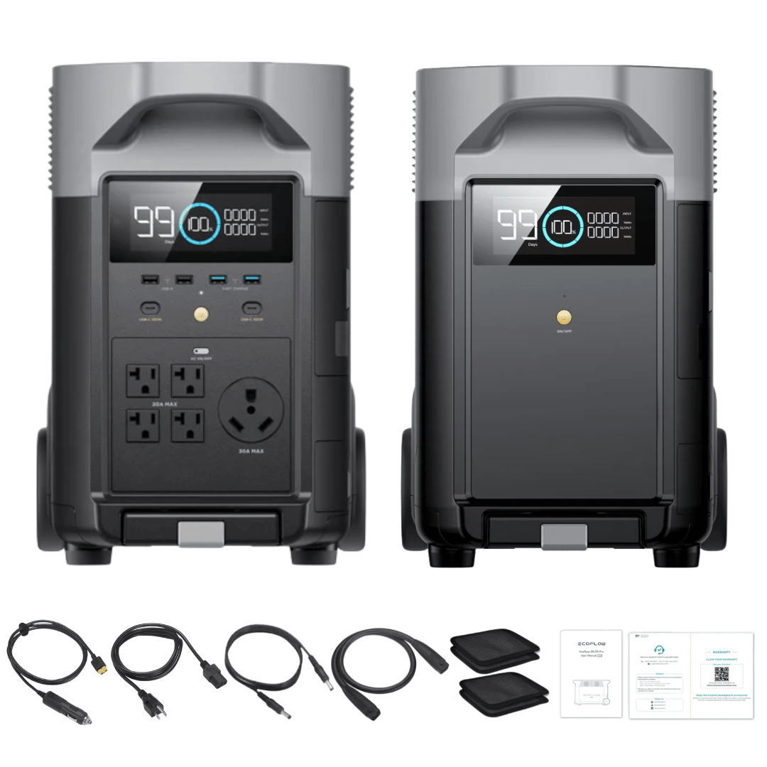 EcoFlow DELTA Pro + Smart Extra Battery | 3.6kWh Expandable Power
