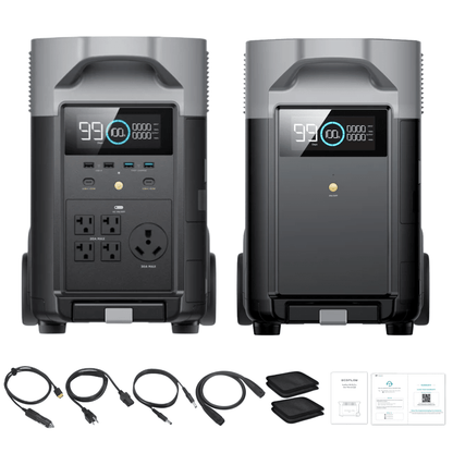 EcoFlow DELTA Pro + Smart Extra Battery | 3.6kWh Expandable Power