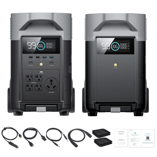 EcoFlow DELTA Pro + Smart Extra Battery | 3.6kWh Expandable Power