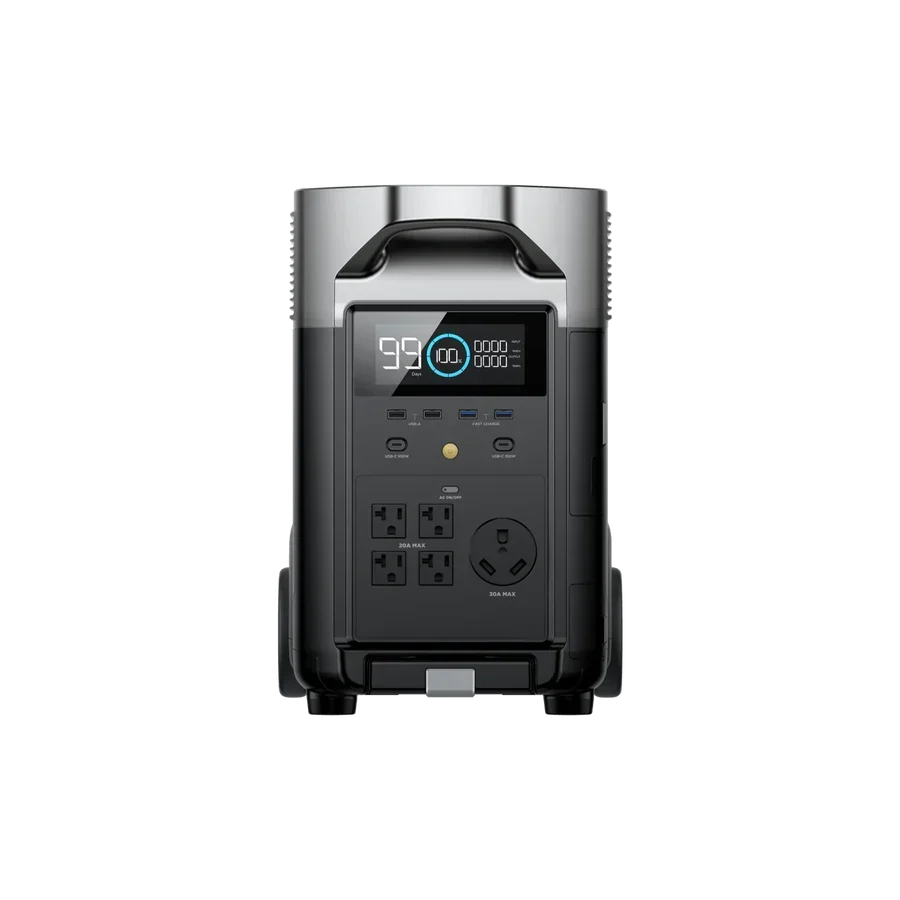 EcoFlow DELTA Pro 2+Double Voltage Hub+Transfer Switch 306A