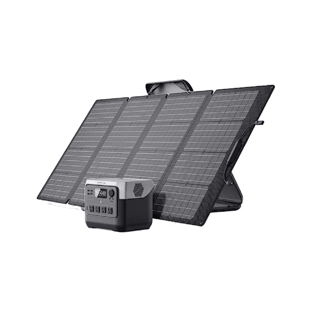 EcoFlow RIVER 2 Pro 768Wh Solar Generator + 110W Solar Panel Kit