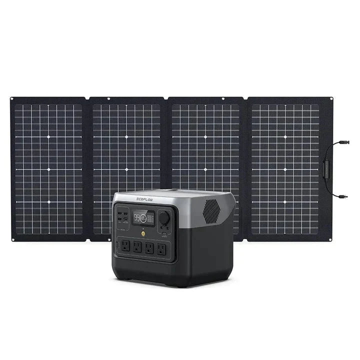 EcoFlow RIVER 2 Pro 768Wh Solar Generator + 220W Bifacial Panel
