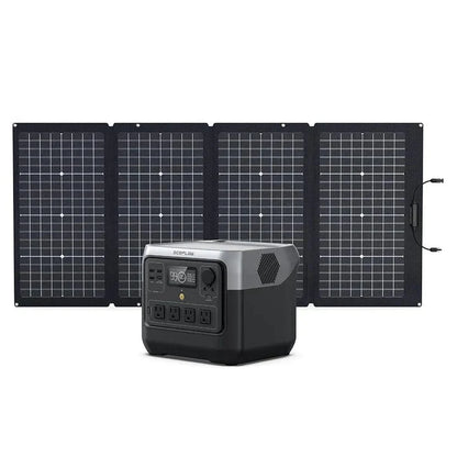 EcoFlow RIVER 2 Pro 768Wh Solar Generator + 220W Bifacial Panel