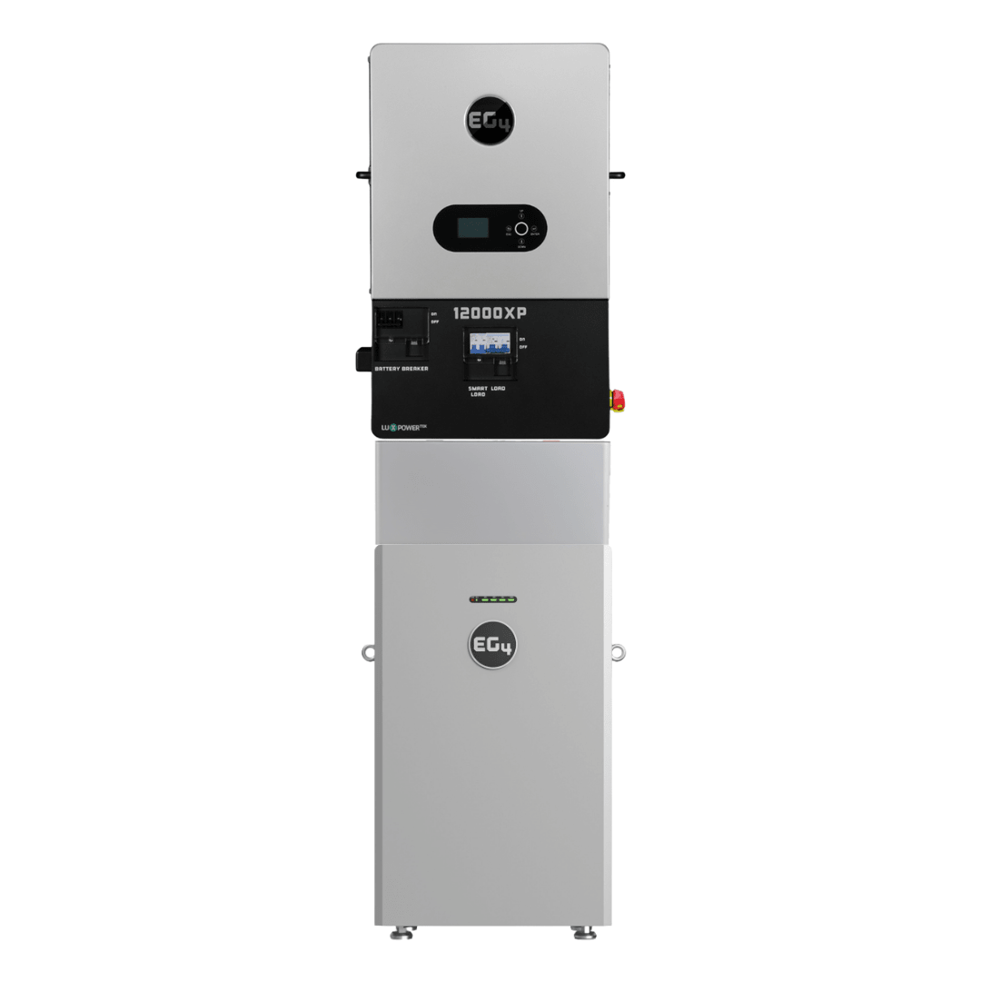 EG4 48V 314Ah All Weather WallMount LiFePO4 Battery + 12000XP 12,000W 48V Split Phase Off-Grid Inverter