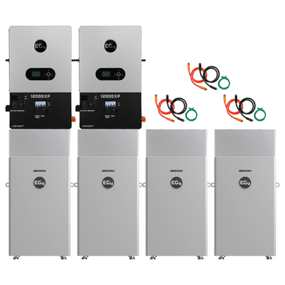 EG4 48V 314Ah All Weather WallMount LiFePO4 Battery + 12000XP 12,000W 48V Split Phase Off-Grid Inverter