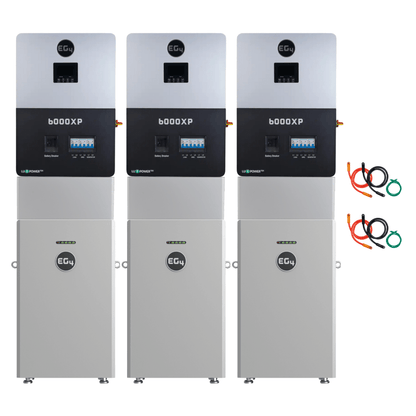 EG4 48V 314Ah All Weather WallMount LiFePO4 Battery + 6000XP 6000W 48V Split Phase Off-Grid Inverter