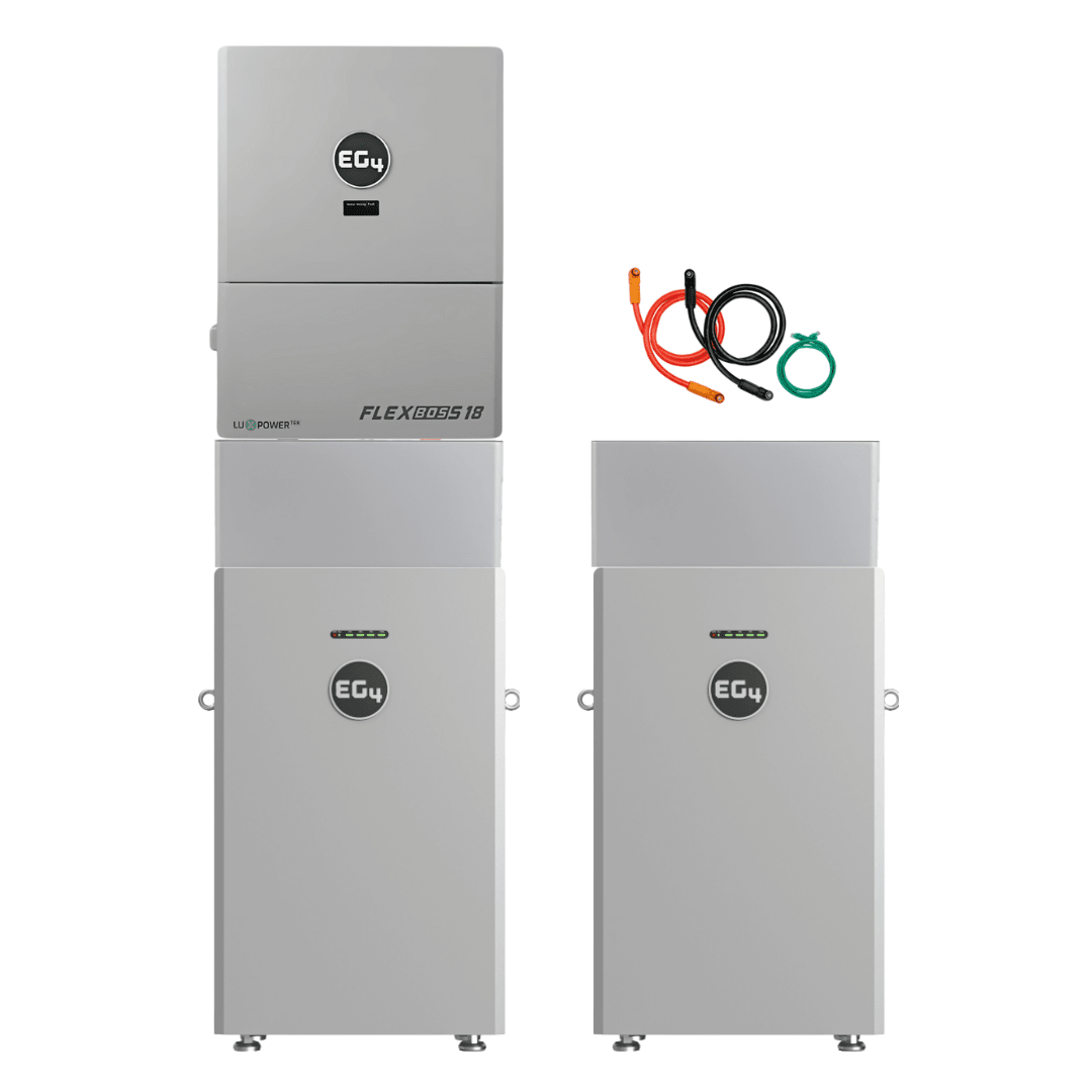 EG4 48V 314Ah All Weather WallMount LiFePO4 Battery + FlexBOSS18 13kW 48V Split Phase AC Hybrid Inverter