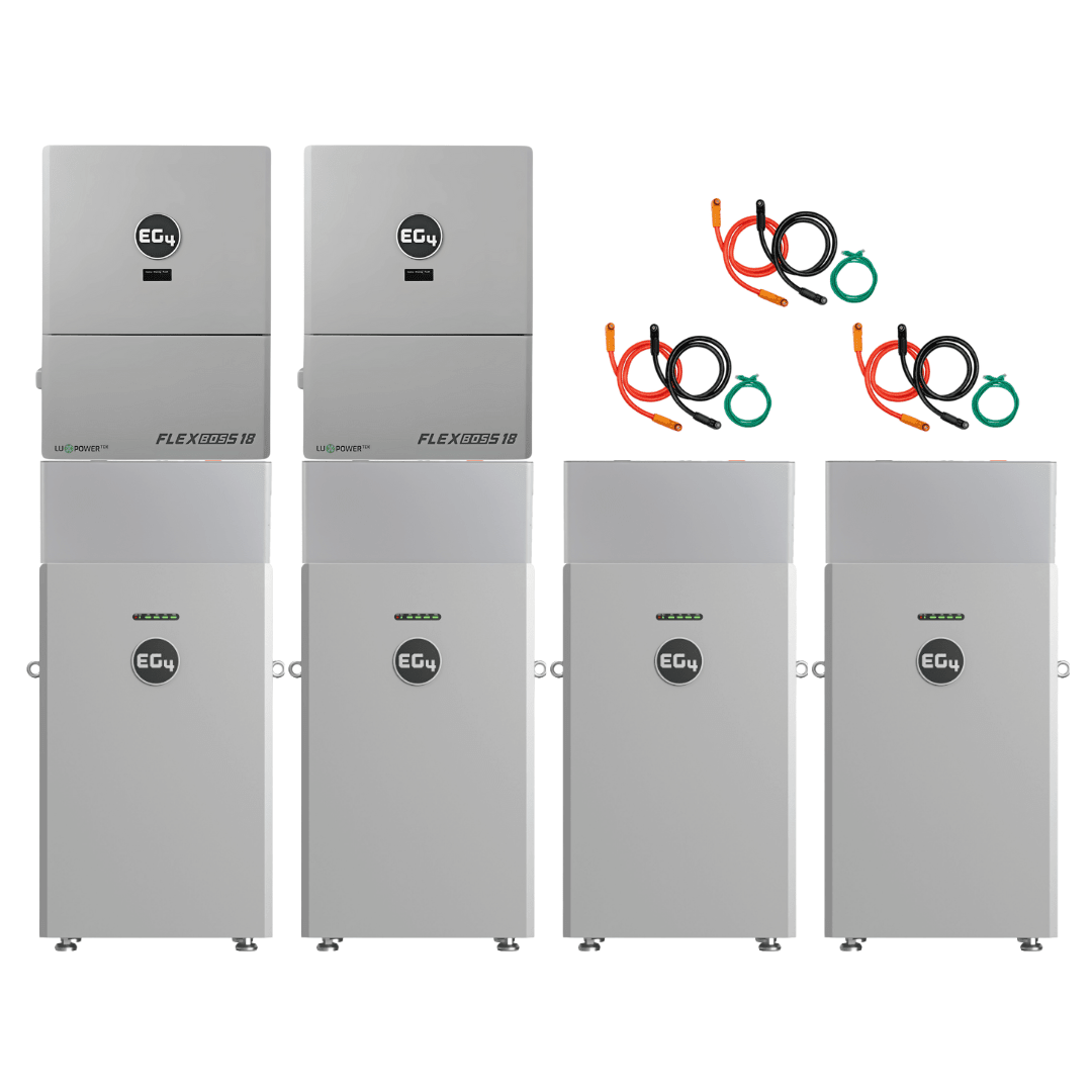 EG4 48V 314Ah All Weather WallMount LiFePO4 Battery + FlexBOSS18 13kW 48V Split Phase AC Hybrid Inverter