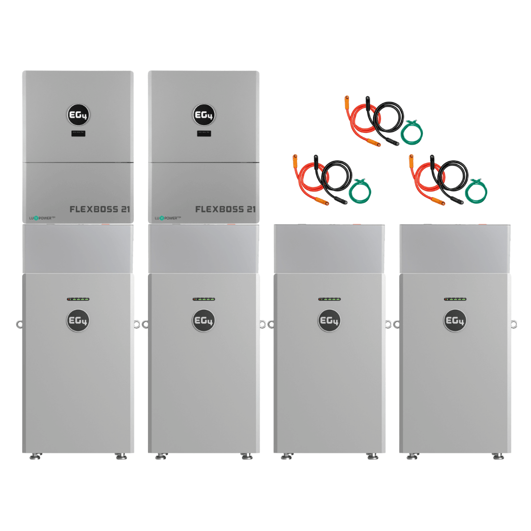 EG4 48V 314Ah All Weather WallMount LiFePO4 Battery + FlexBOSS21 16kW 48V Split Phase AC Hybrid Inverter