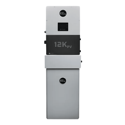 EG4 48V PowerPro LiFePO4 Battery (14.3kWh-85.8kWh) + 12kPV 8000W 48V Split Phase Hybrid Inverter