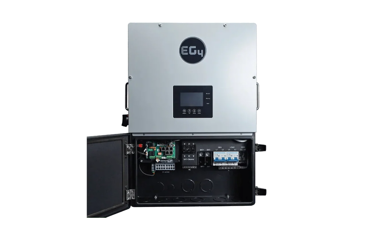 EG4 48V LiFePO4 14.3kWh Battery + 8kW Hybrid Inverter System