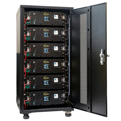 EG4 6 Slot Enclosed Battery Rack